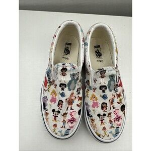 VANS X Disney 100th Anniv. SlipOn Shoes Kids Size 3